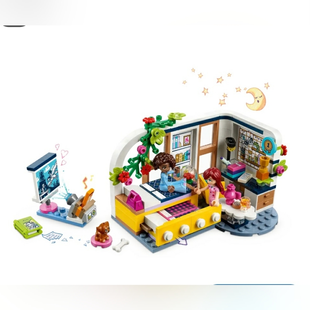New!LEGO Friends Aliya & Paisley Building Set Y2K Girlhoodcore Fine Motor Develo - Picture 9 of 9